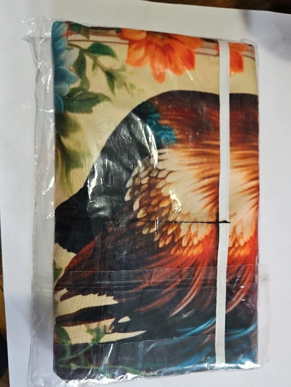 Rooster Floral Red Mixer Cover by